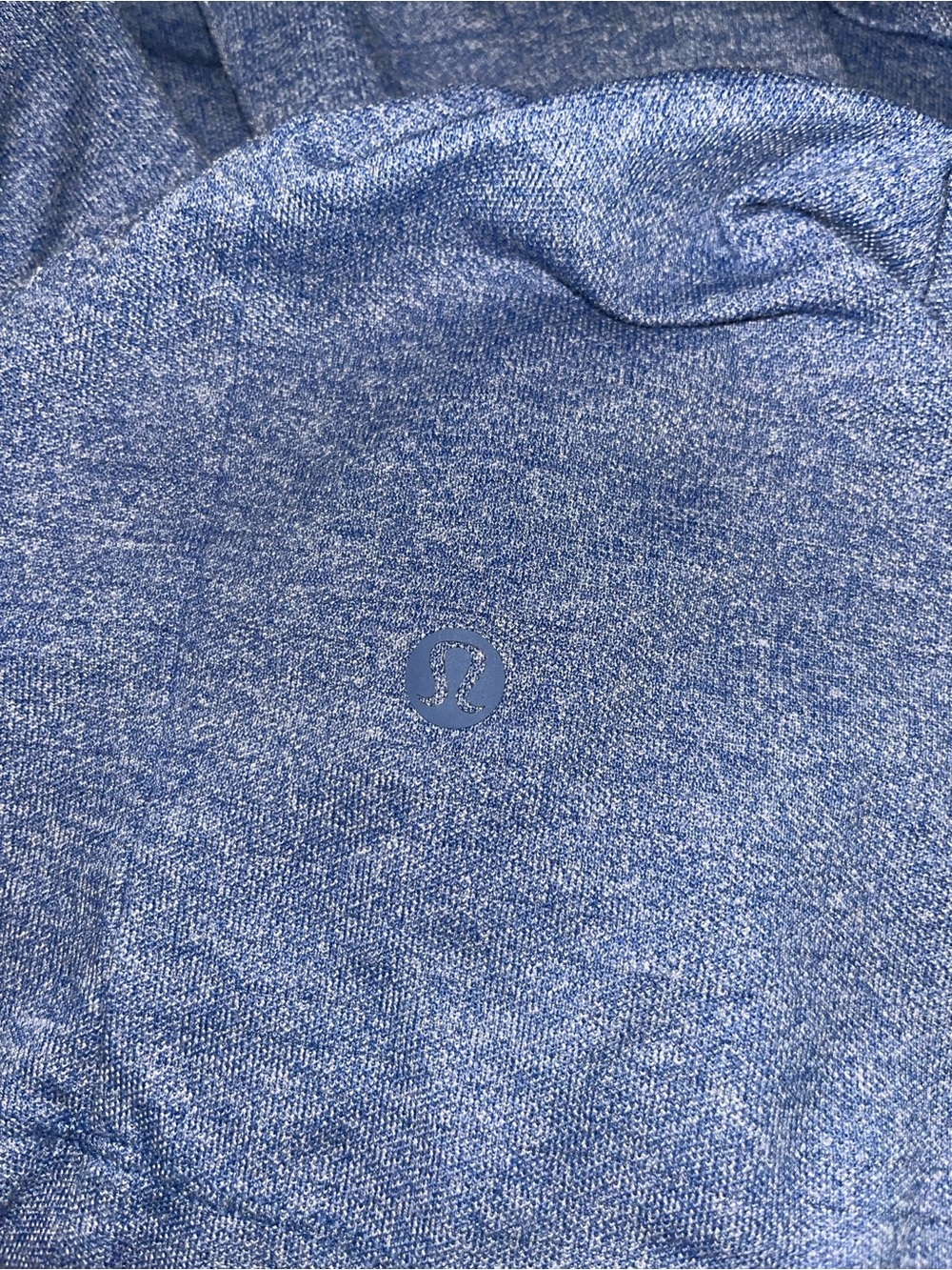 Lululemon Soft Jersey Short-Sleeve Polo Shirt in blue | size large - Picture 7 of 7